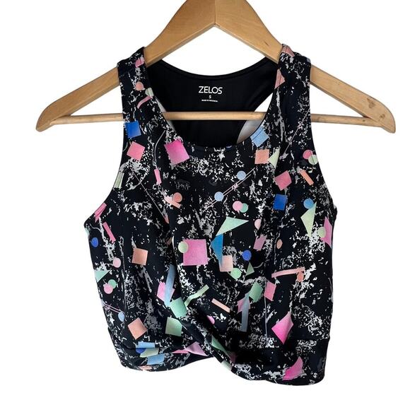Zelos Women’s Print Leggings Cross Front High Waist Size Small - Picture 3 of 11